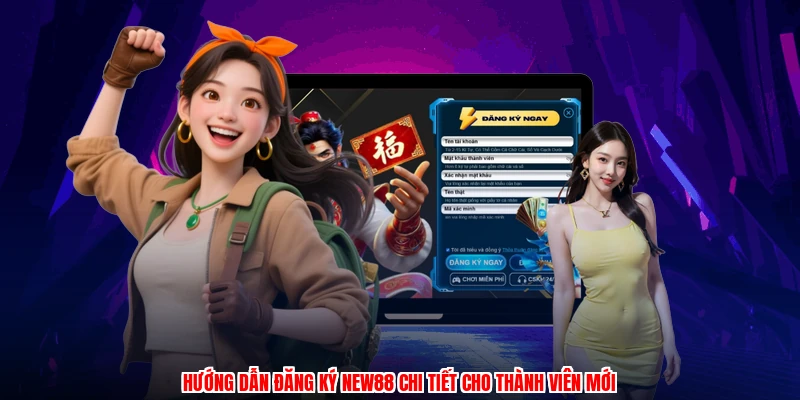 Hướng dẫn đăng ký NEW88 chi tiết cho thành viên mới