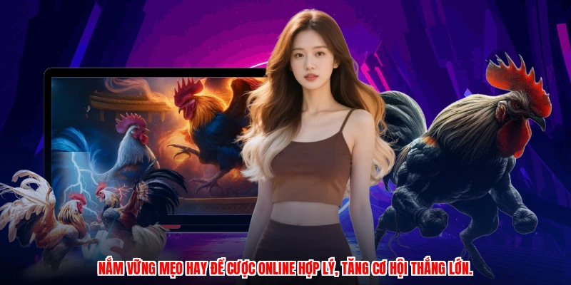 Nắm vững mẹo hay để cược online hợp lý, tăng cơ hội thắng lớn.
