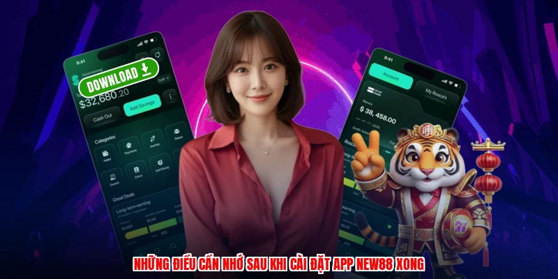 Những điều cần nhớ sau khi cài đặt app NEW88 xong