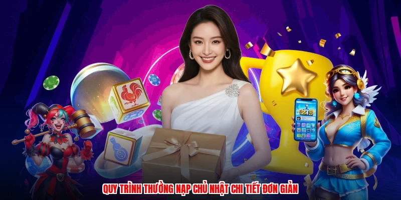 Quy trình thưởng nạp chủ nhật chi tiết đơn giản
