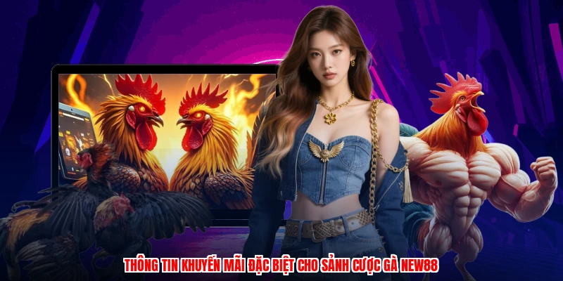 Thông tin khuyến mãi đặc biệt cho sảnh cược gà NEW88